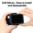 Soft Silicone Protective Case with Camera Lens Cap  Lanyard for GoPro Hero 8