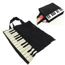 New Vogue Black Piano Keys Music Handbag Tote Bag Shopping Bag Handbag Fashion