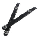 1pair New Black Chassis Hard Drive Mounting Plastic Rails for J Cy