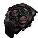 SKMEi Dual Display Digital Men'S Watch Multi-Function Time Waterproof Watch