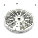 Eyeglass Repair Kit, 600Pcs Sunglasses Watch Tiny Screws Assortment Stainless