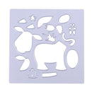 Dairy Cattle Cow Craft Puzzle Die Cutting Stencil Scrapbooking DIY Decor