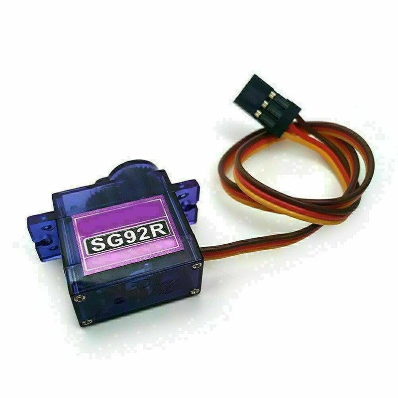 SG92R Carbon Mini Servo Motor Gear Analog Micro 9g 2.5kg For RC Car Airpl-N O0E3