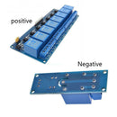 8-way Relay Module 12V with Optocoupler Isolation Supports High Low Trigger GBL
