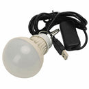 USB 5W 10 LED Energy Saving Bulb Light Camping Home Night Lamp Hook Switc ZUM