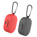 2Pcs Luxury Protective Earphone Cover For  Redmi Airdots Red+Gray