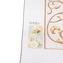 Mosaic White Rose DIY5D Diamond Embroidery Painting Cross Stitch Craft Kit M&E