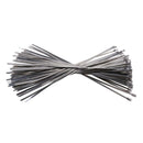 100x 11.8" Stainless Steel Cable Zip Ties Exhaust Wrap Coated Locking