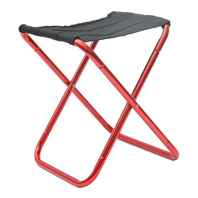 2x Camping Chair Folding Lightweight Camp Stool Mini Fishing Seat Outdoor Hiking