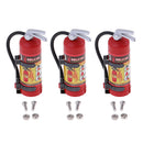 3 Pack 1:8 1:10 Scale RC Simulation Fire Extinguisher DIY Parts Accessory