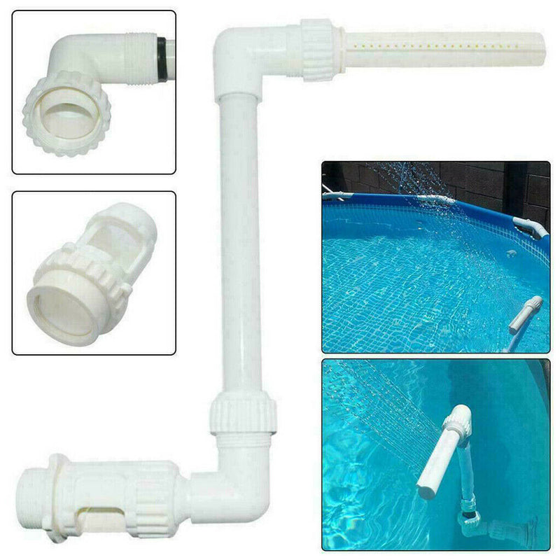 Adjustable Pool Waterfall Fountain  Water Feature Spray Decoration