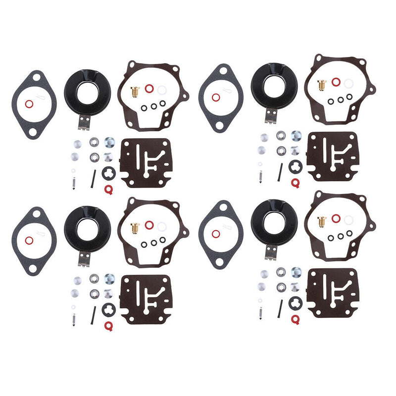 4x Carburetor Repair Kit For Johnson Evinrude