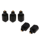 5xOptic Toslink Male to Mini 3.5mm Toslink Female Audio Connector