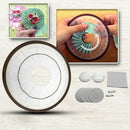Needlework Rosette Making Tool DIY Craft Home For Beginners Silk Ribbon Flower