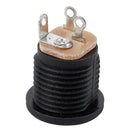5.5X2.1mm 5pcs DC Female Jack + 5pcs Socket Connector Black