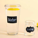 300Pcs/Roll Waterproof Chalkboard Stickers Kitchen Bottle Label Blackboard L Gw