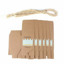 50pcs Baby Shower Candy Box Little Prince Little Princess Crown Kraft Boxes