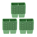 30 Pack Bird Seed Hanging Food Feeder Bowl for Parrot Budgies Parakeet