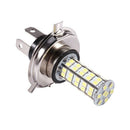 H4 3528 68-SMD LED 6500K 310-Lumen White Fog Light Bulb Headlight Car DC 12 P6C4