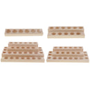 Wooden Essential Oil Display Stand Rack Organizer Shelf Can Hold 6 Bottles