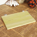 Parrots Pets Bird Wooden Hanging Stand Perch Platform Cockatiel Funny Toys P0F5