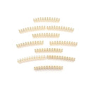 10pcs Electrical Wire Connection 12 Position Barrier Screw Terminal Strip M&O