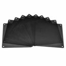 120MM Computer PC Dustproof Cooler Fan Case Cover Dust Black TOP E9F7 PVC M V9M3