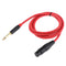 Shielded 6.5mm 1/4 inch Male to XLR 3Pin Female Patch Cable Audio Sound 1.5M /