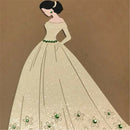 Wedding Theme Metal Elegant Lady Cutting Dies Stencils For Scrapbooking ME