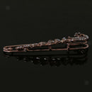 2pcs Retro Crystal Peacock Metal Large Safety Pin Brooch Sweater Scarf Clip