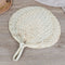 Decorative Hand Fan Straw Hand-woven Wedding Souvenir Handheld Bamboo Dance G â„–[