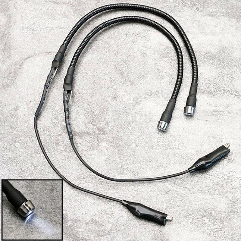 1X Adjustable Flexible Mini Tattoo Machine Supply Mounted LED Light Lamp Torc JR