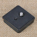 2x Universal 330A E147 Black Quick Release QR Plate for Weifeng Tripod