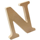Plain Wooden Letters Plaque Alphabet Wall Crafts Home Nursery Decor THANK