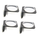 4Pcs Gecko Feeder Ledge Reptile Feeder Plastic Bowls for Reptiles Food and Water