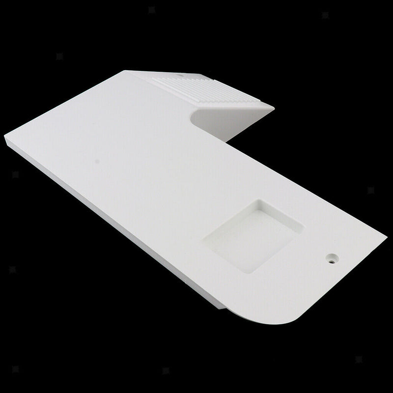 Reptile Habitat Corner Ramp Floating Basking Platform -White