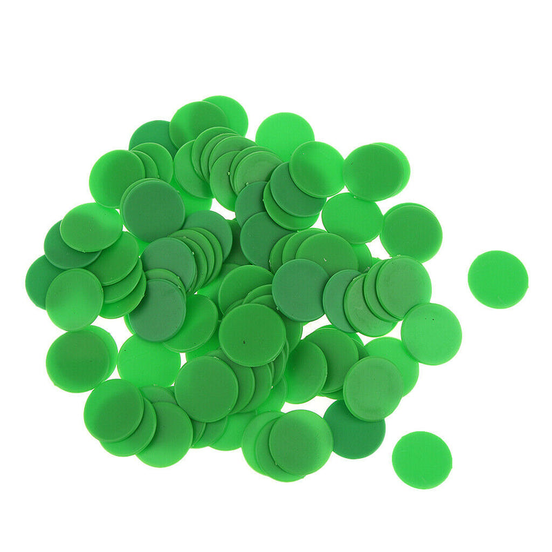 200pcs Small Plastic Bingo Markers Chips Number Counters for Kids Seniors