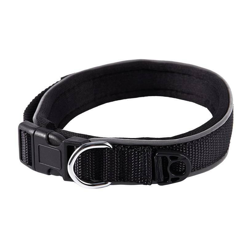 Pet Collars for Dogs Reflective Neoprene Classic Ultra-soft Padded Dog Coll U6F6
