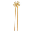 5x Ladies Metal French Clip Flower Leaves Hair Clip Retro Hairpin Barrette N