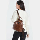 Ladies Backpack Fashion Ladies Shoulder Bag Girls Bag Multi-Function Wild T
