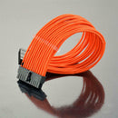 Computer Power Motherboard 24PIN Extension Cord Package Snakeskin Net 24p QLC