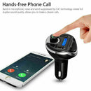 Wireless Car Bluetooth FM Transmitter MP3 Radio Adapter Charg USB Fast Car G0Y6