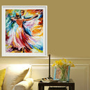 Full Drill  Dancing 5D Diamond DIY Painting Craft Kit Home Decor