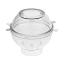 Plastic Round Sphere Ball Shape Soap Candle Making Mold Candle Mould 8cm