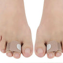 10pcs Toe Splint Straightener Toe Wrap Anti-Slip Toe Brace for Hammer Toe