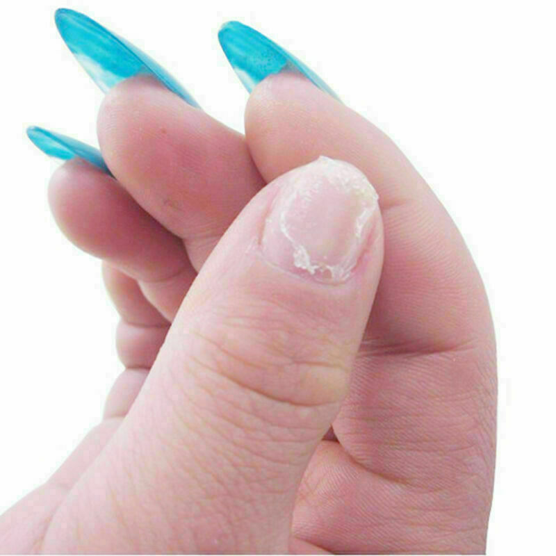 1 Sheets 20 Tips Double Sided Adhesive Tape Glue Stickers False Gift Art Na S5U3