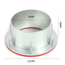 Air Duct Grille Racing Front Bumper Vent Inlet for Cold Air Intake (Red) SN9F