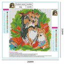 5D DIY Full Drill Diamond Painting Cute Dogs Cross Stitch Embroidery Kits