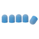 50Pcs Blue Nail Sanding Bands Nail Drill Bit Grip Machine For Manicure And