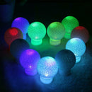 12pcs 7 Color Gradient Ball Shaped LED Night Candle Light Lamp Color Change